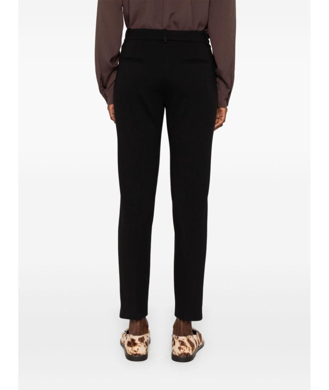 PINKO Черные прямые брюки, фото 5