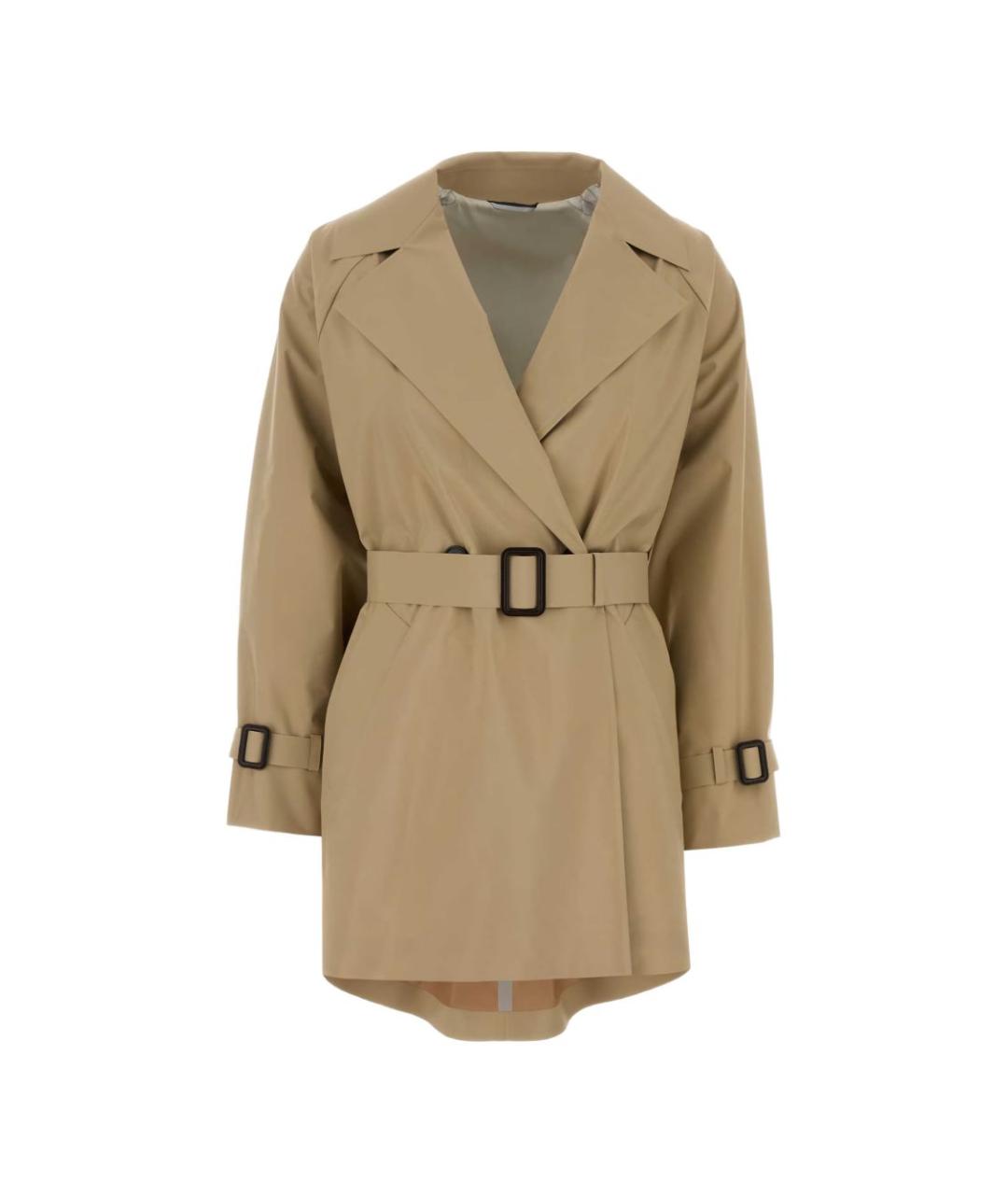 WEEKEND MAX MARA Бежевый тренч/плащ, фото 1