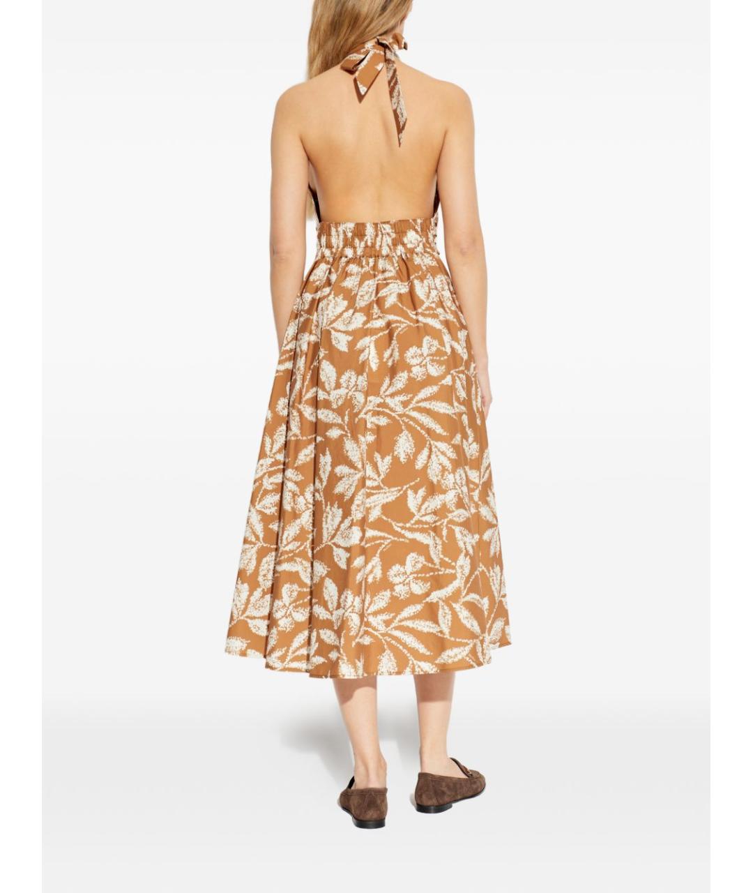 MAX MARA Коричневое повседневное платье, фото 5