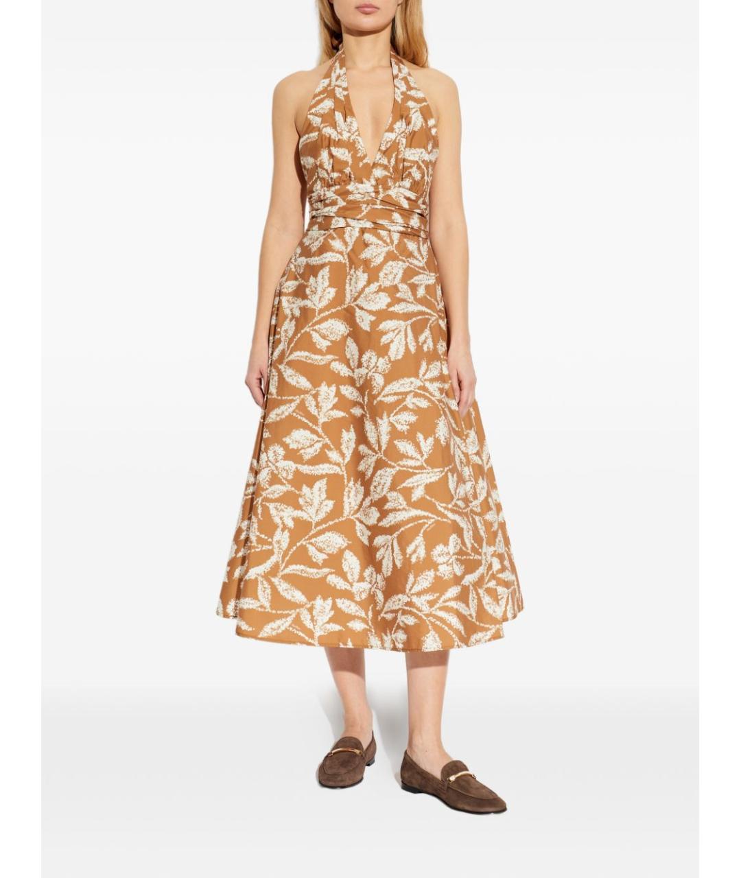 MAX MARA Коричневое повседневное платье, фото 4