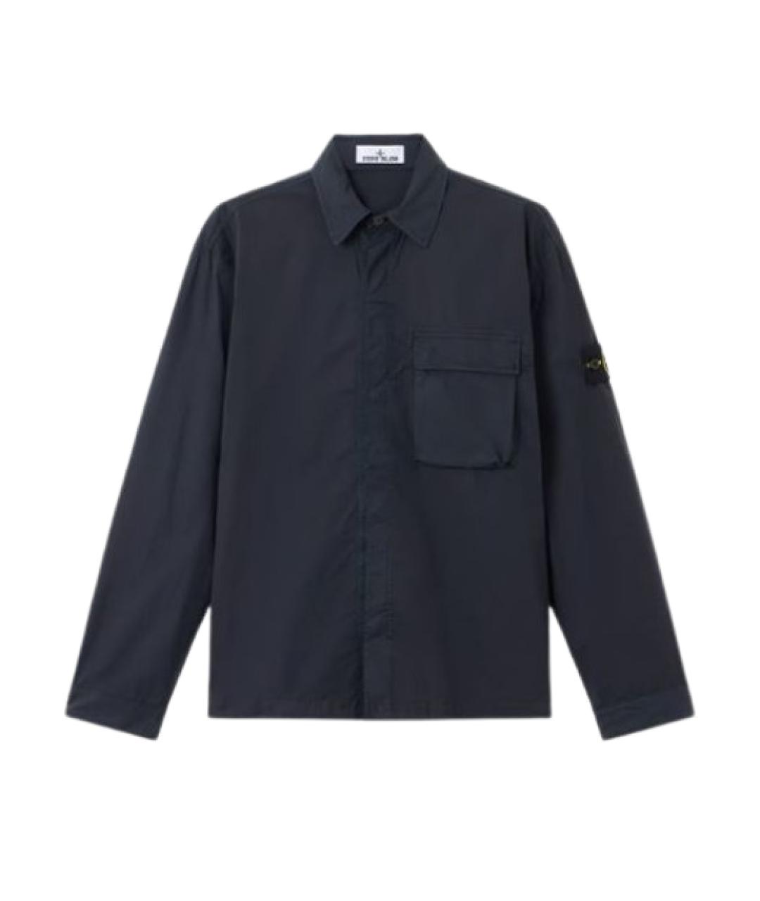 STONE ISLAND Синяя хлопковая куртка, фото 1