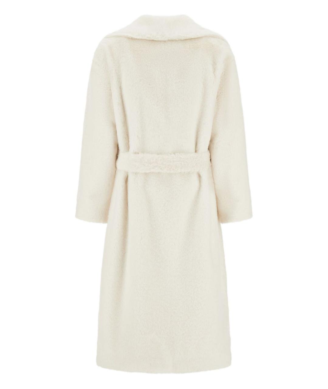 HERNO Белое полиэстеровое пальто, фото 4