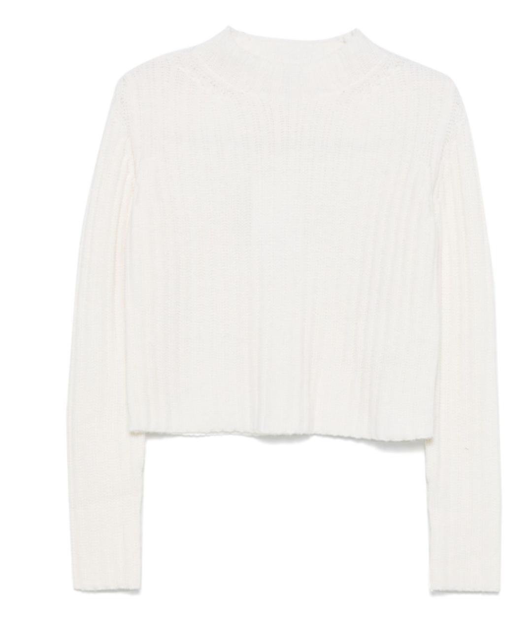 MAX MARA Белый шерстяной джемпер / свитер, фото 1