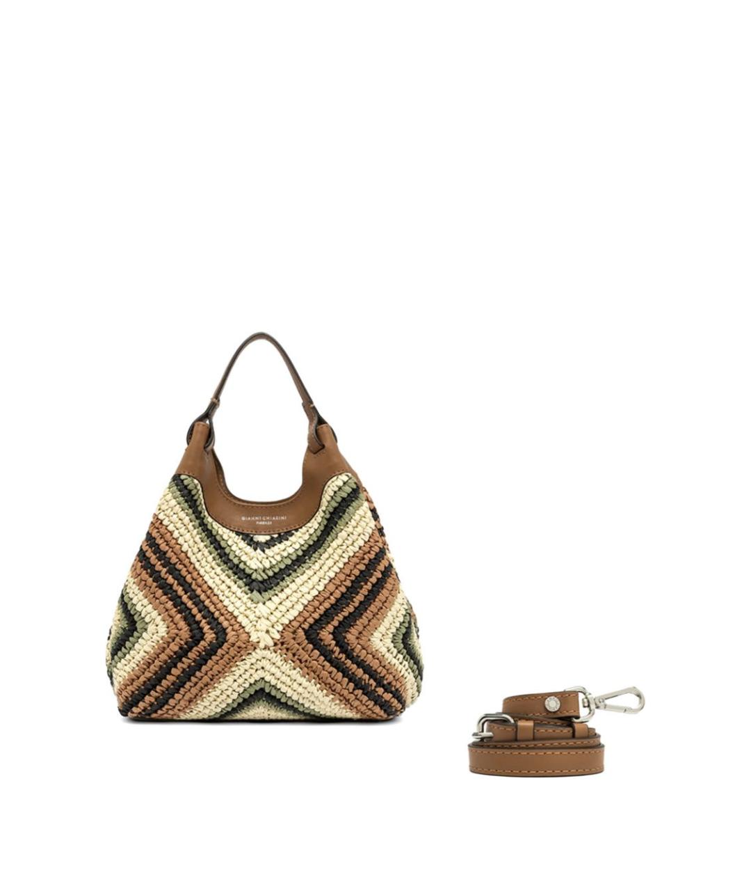 Gianni Chiarini Мульти пелетеная сумка тоут, фото 5