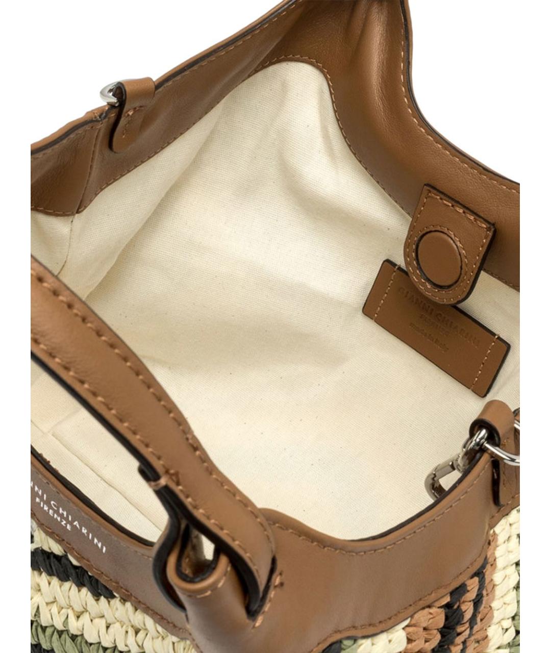 Gianni Chiarini Мульти пелетеная сумка тоут, фото 6