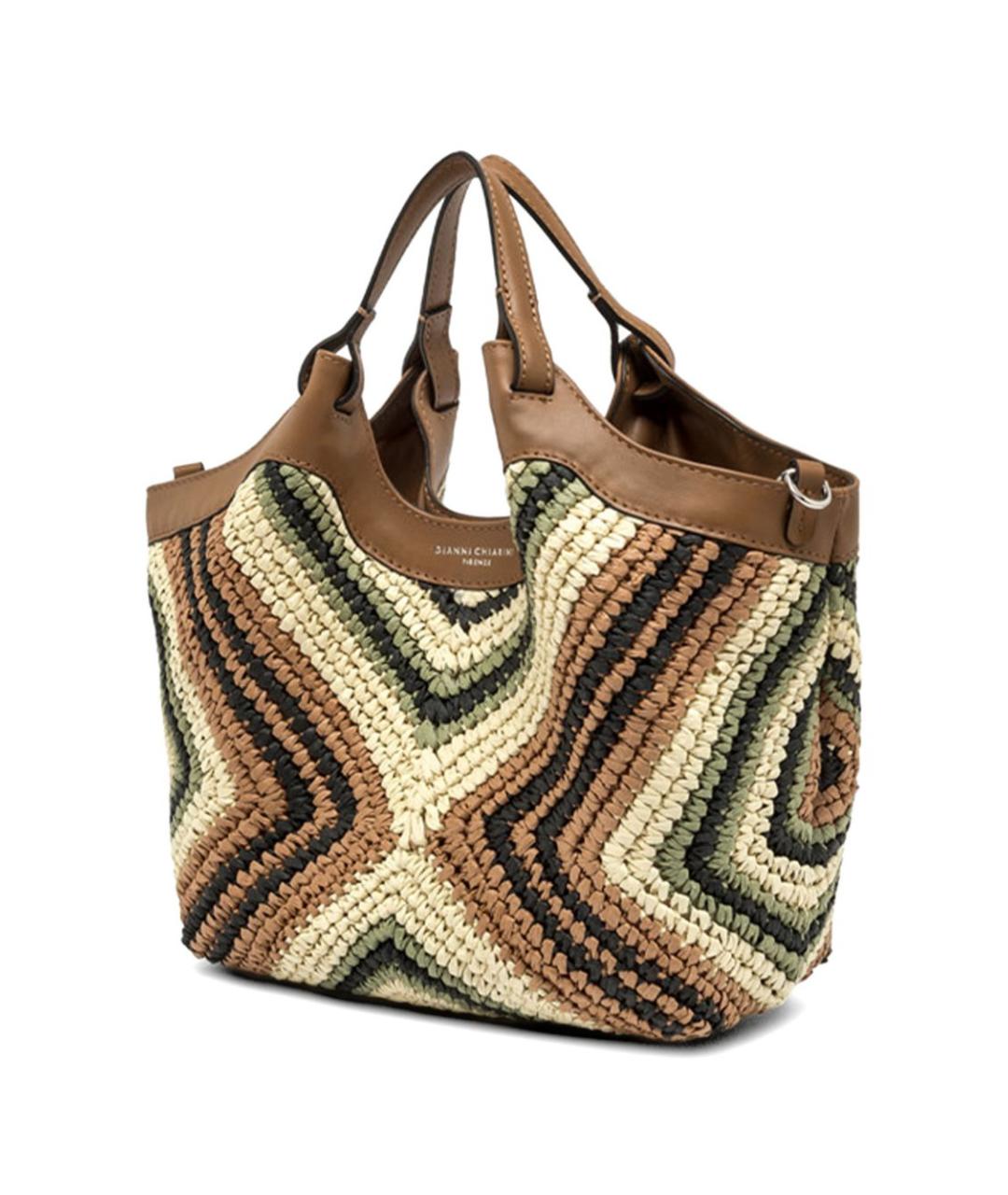 Gianni Chiarini Мульти пелетеная сумка тоут, фото 2