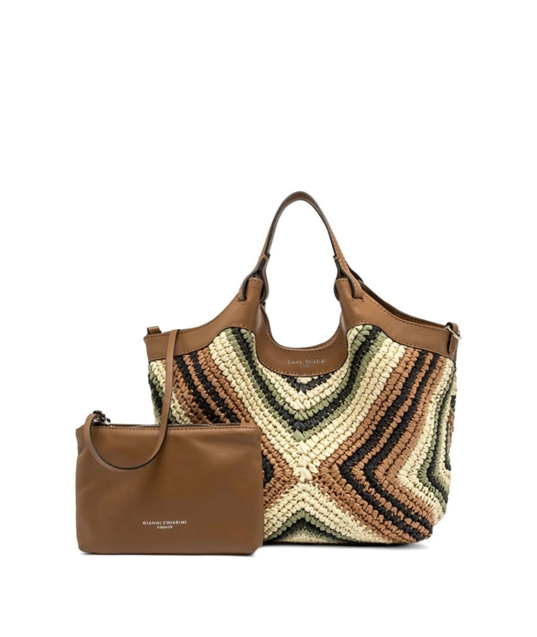 Gianni Chiarini Мульти пелетеная сумка тоут, фото 4