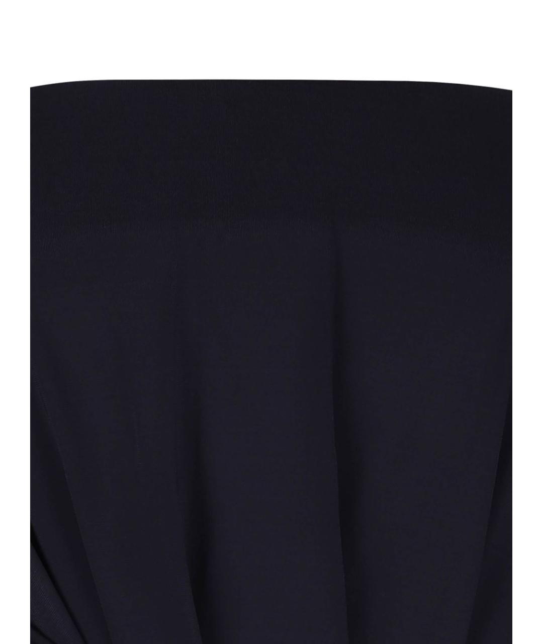 MAX MARA Черный вискозный комбинезон, фото 6