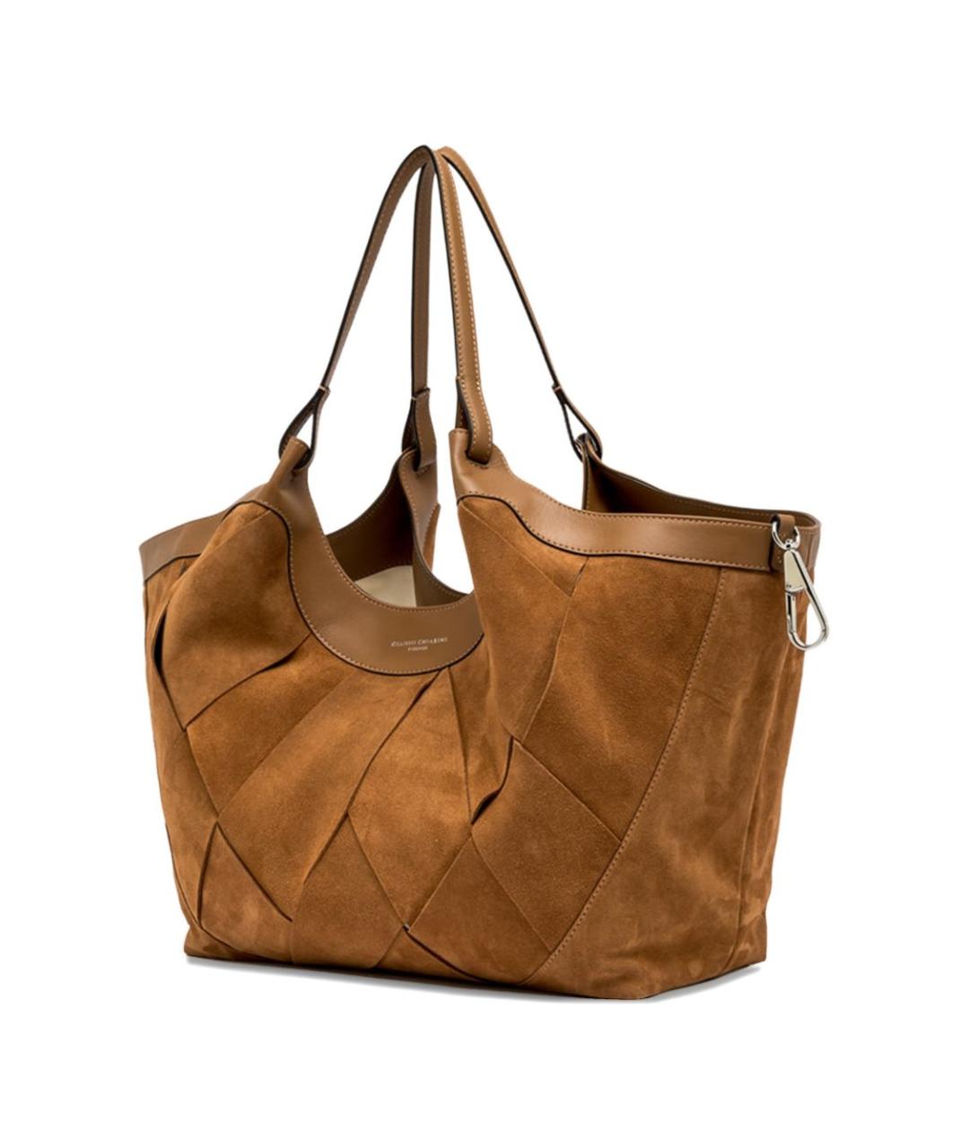 Gianni Chiarini Коричневая сумка тоут, фото 4
