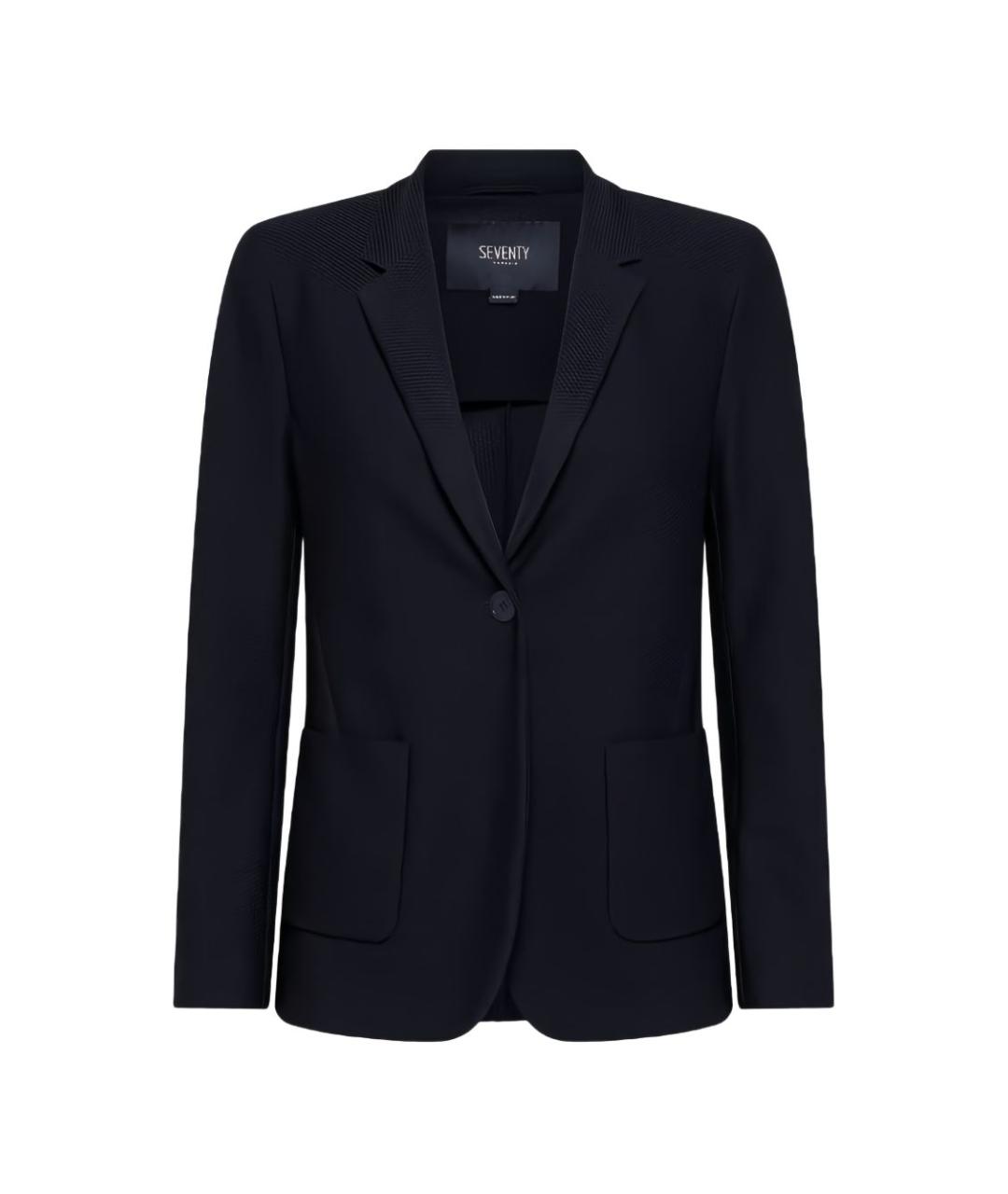 SEVENTY Синий полиамидовый жакет/пиджак, фото 1
