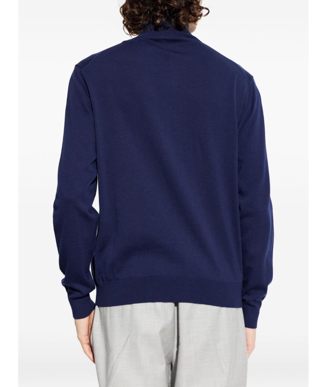 ETRO Синий хлопковый джемпер / свитер, фото 5