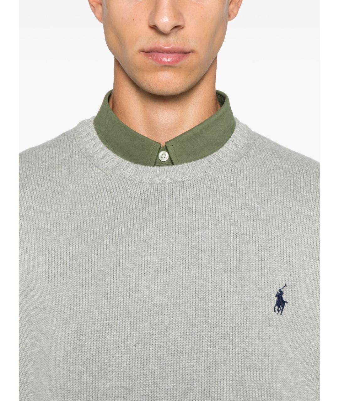 RALPH LAUREN Хлопковый джемпер / свитер, фото 7