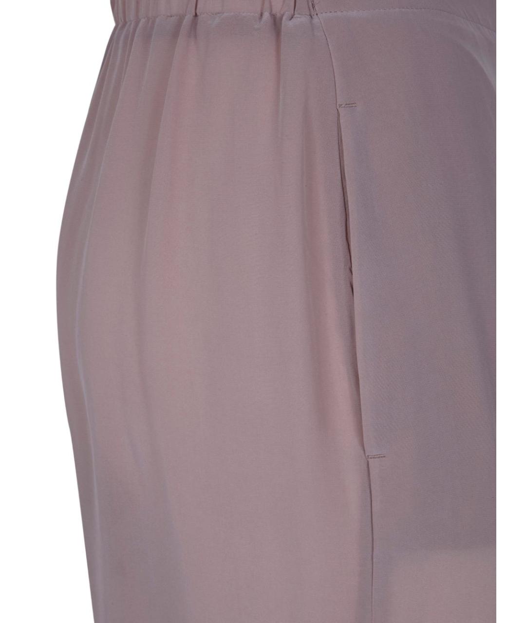 SEVENTY Розовые прямые брюки, фото 3