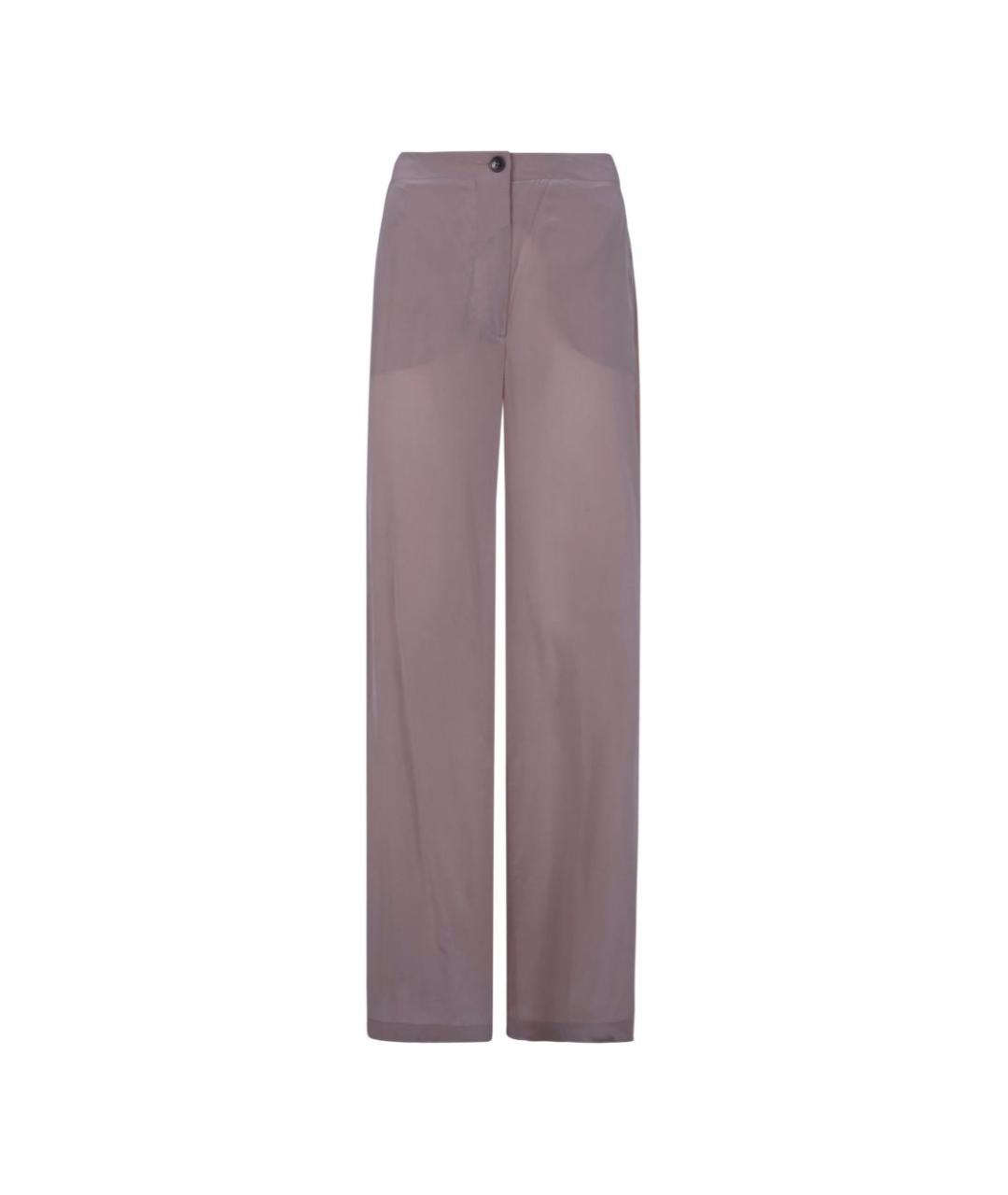SEVENTY Розовые прямые брюки, фото 1