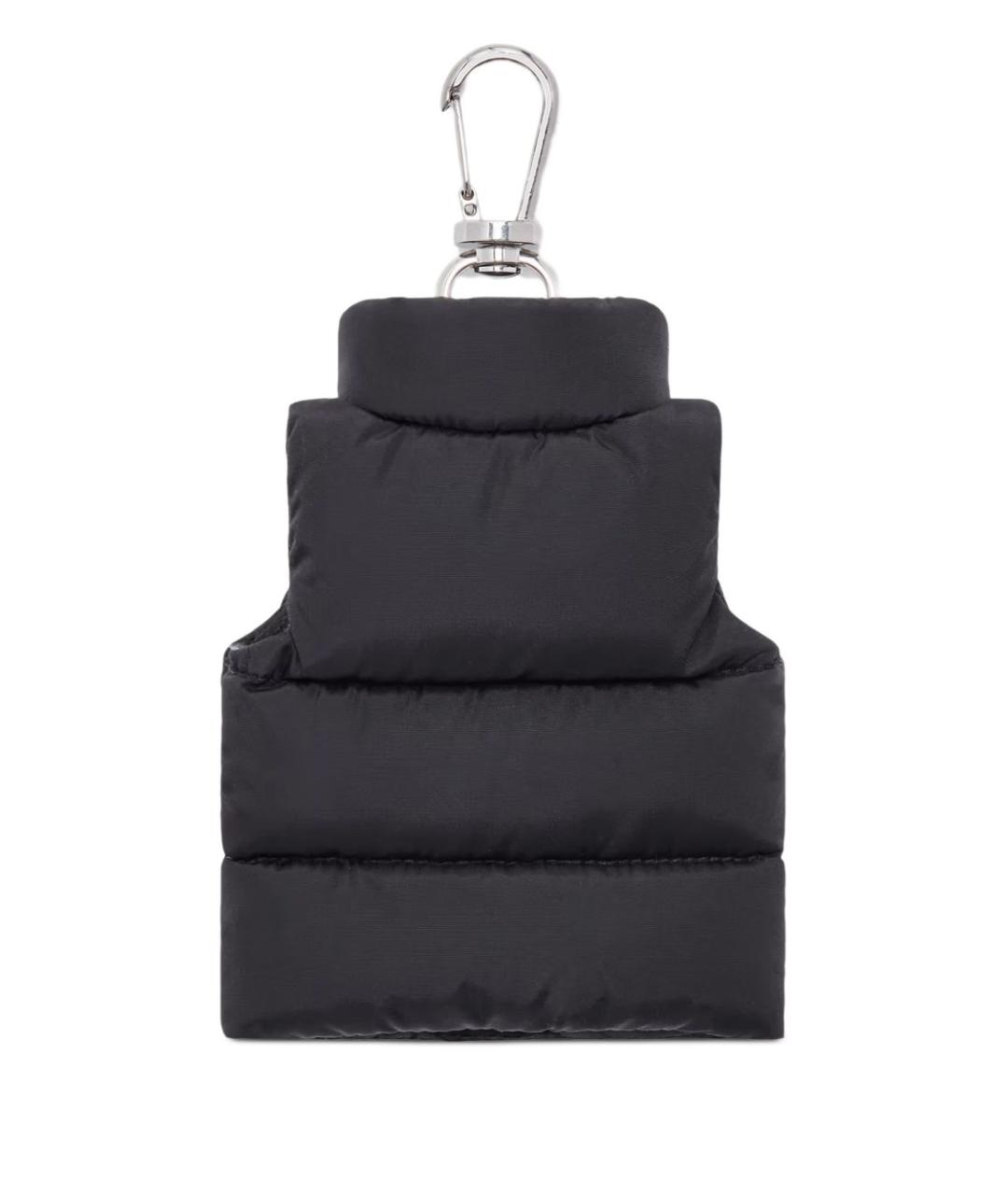 MONCLER Черный брелок, фото 1