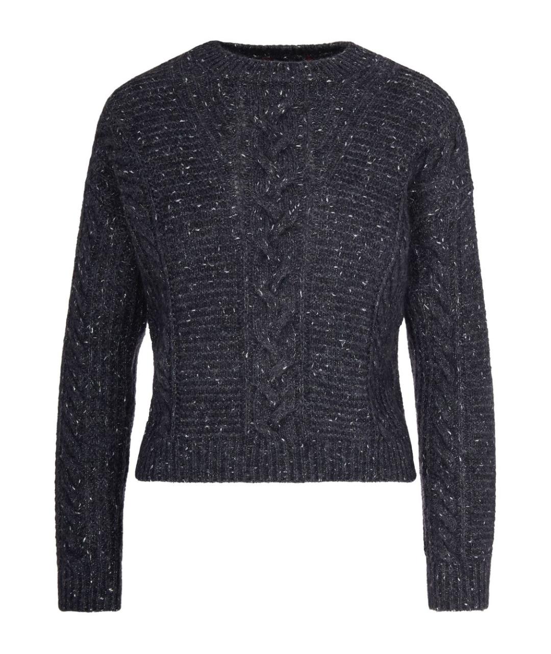 MAX MARA STUDIO Серый полиамидовый джемпер / свитер, фото 1