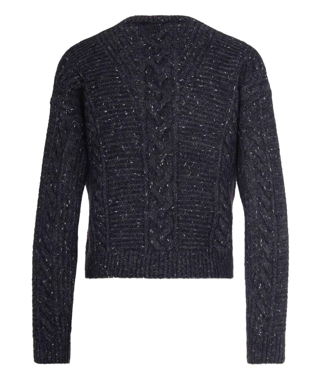 MAX MARA STUDIO Серый полиамидовый джемпер / свитер, фото 2