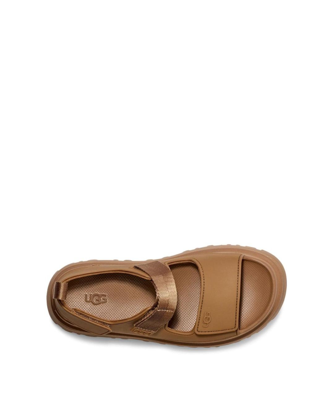 UGG AUSTRALIA Коричневые босоножки, фото 5