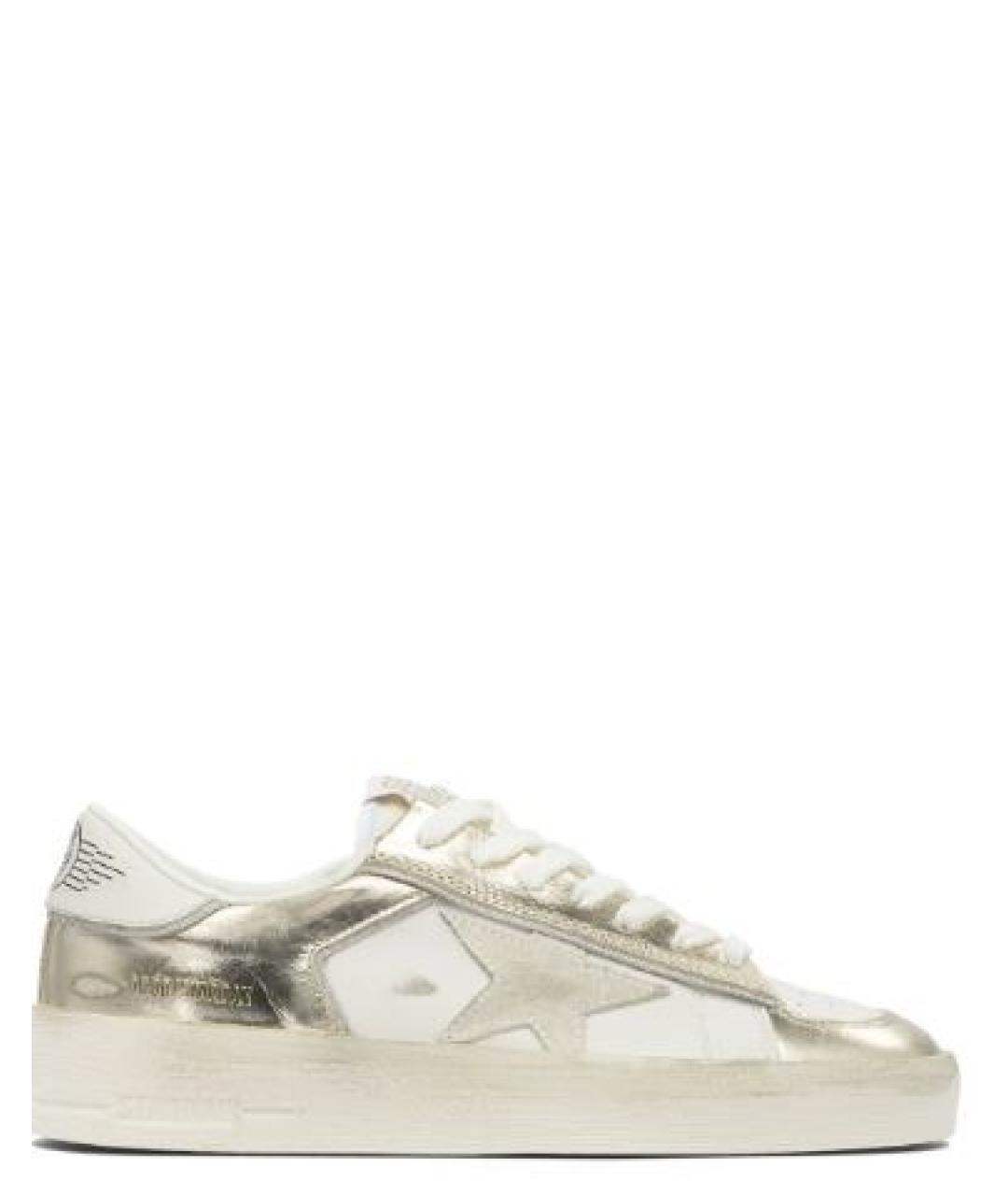 GOLDEN GOOSE DELUXE BRAND Мульти кожаные кеды, фото 1