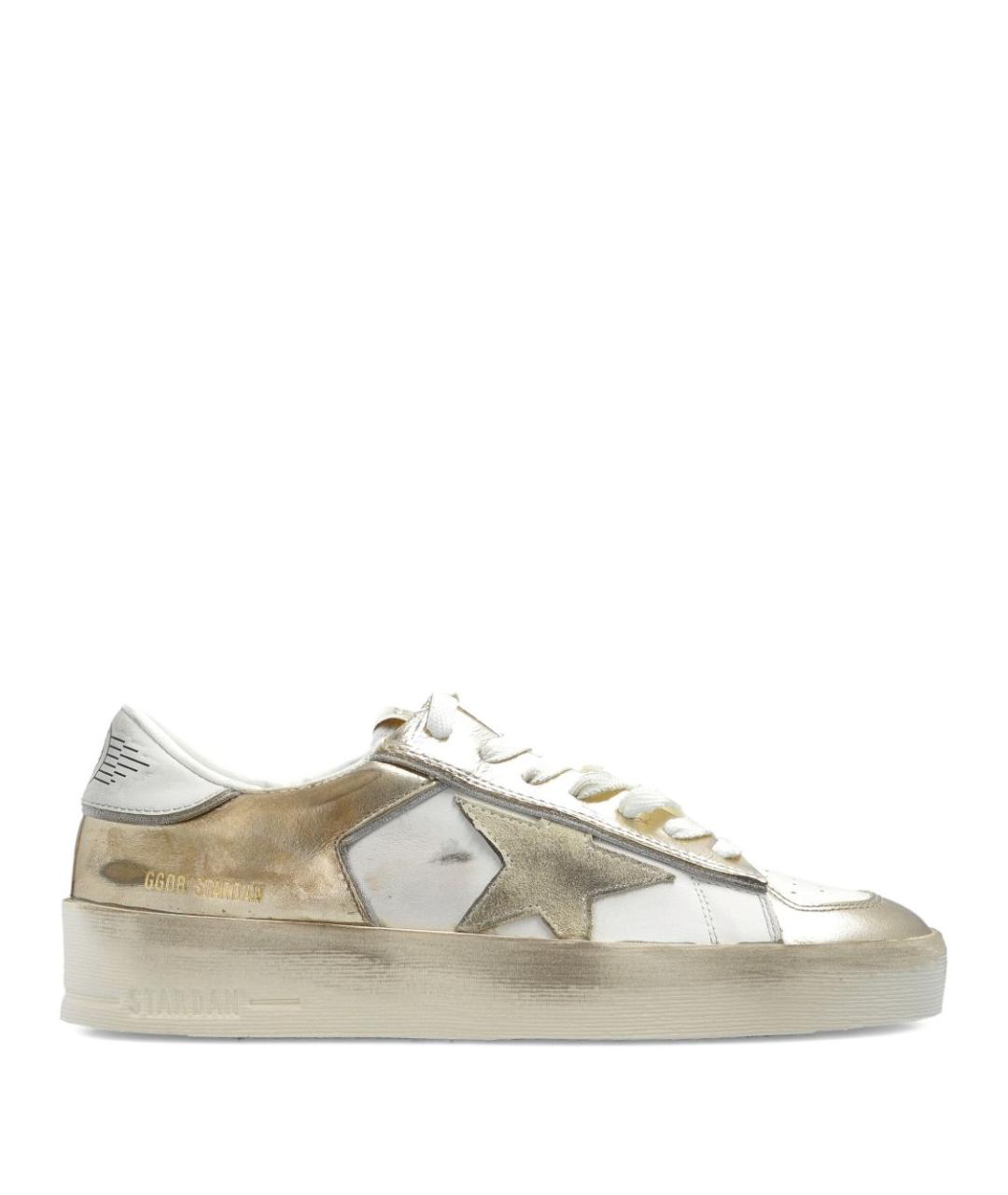 GOLDEN GOOSE DELUXE BRAND Мульти кожаные кеды, фото 4