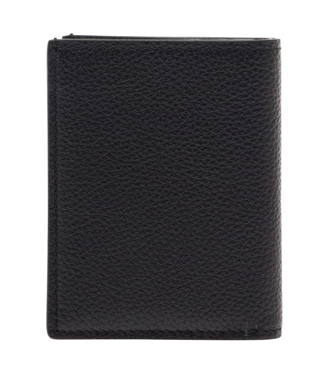 TOM FORD Черный кожаный кошелек, фото 2