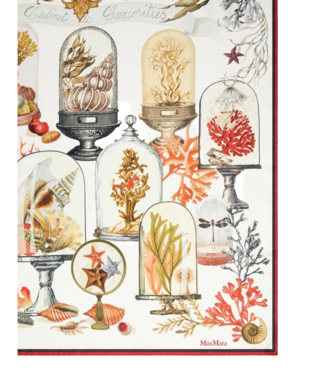 MAX MARA Мульти шелковый платок, фото 3