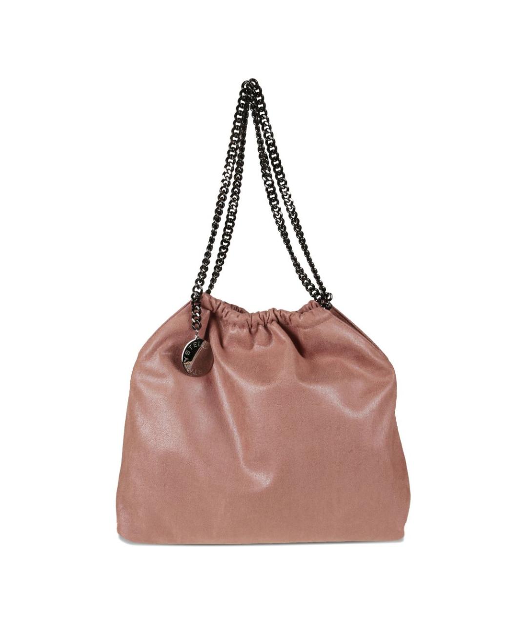 STELLA MCCARTNEY Розовая сумка тоут из искусственной кожи, фото 1