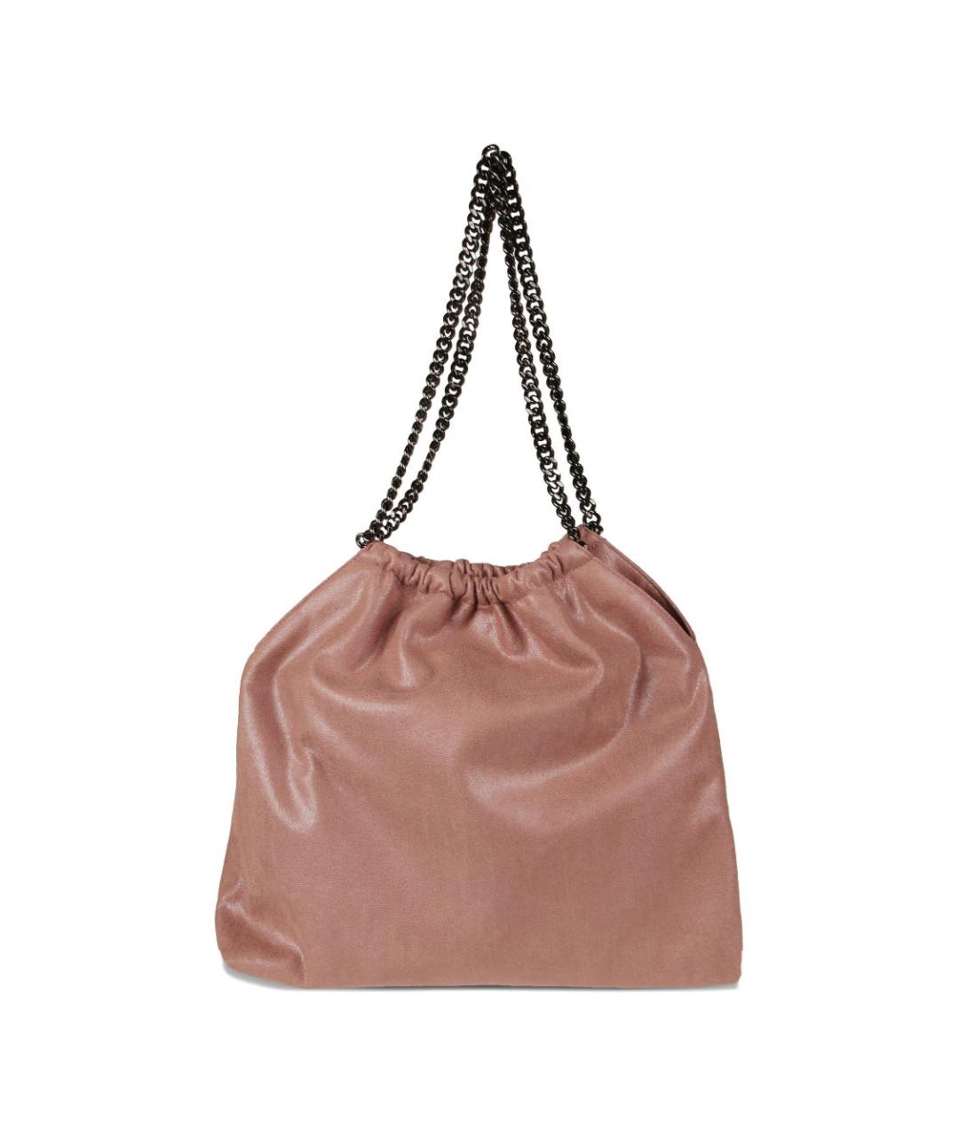 STELLA MCCARTNEY Розовая сумка тоут из искусственной кожи, фото 3