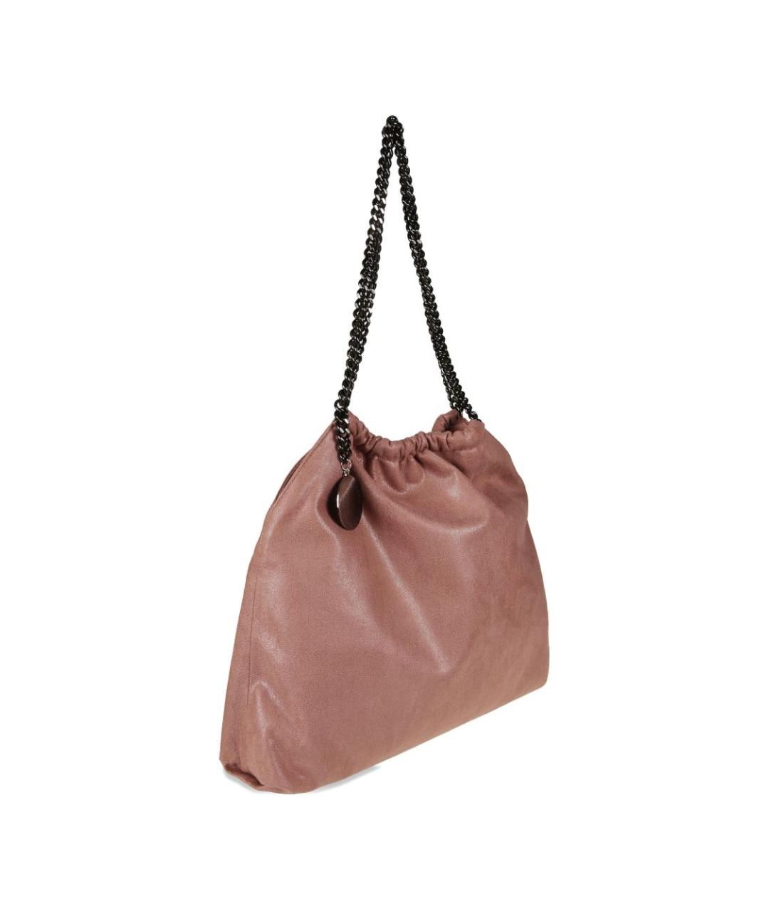 STELLA MCCARTNEY Розовая сумка тоут из искусственной кожи, фото 2