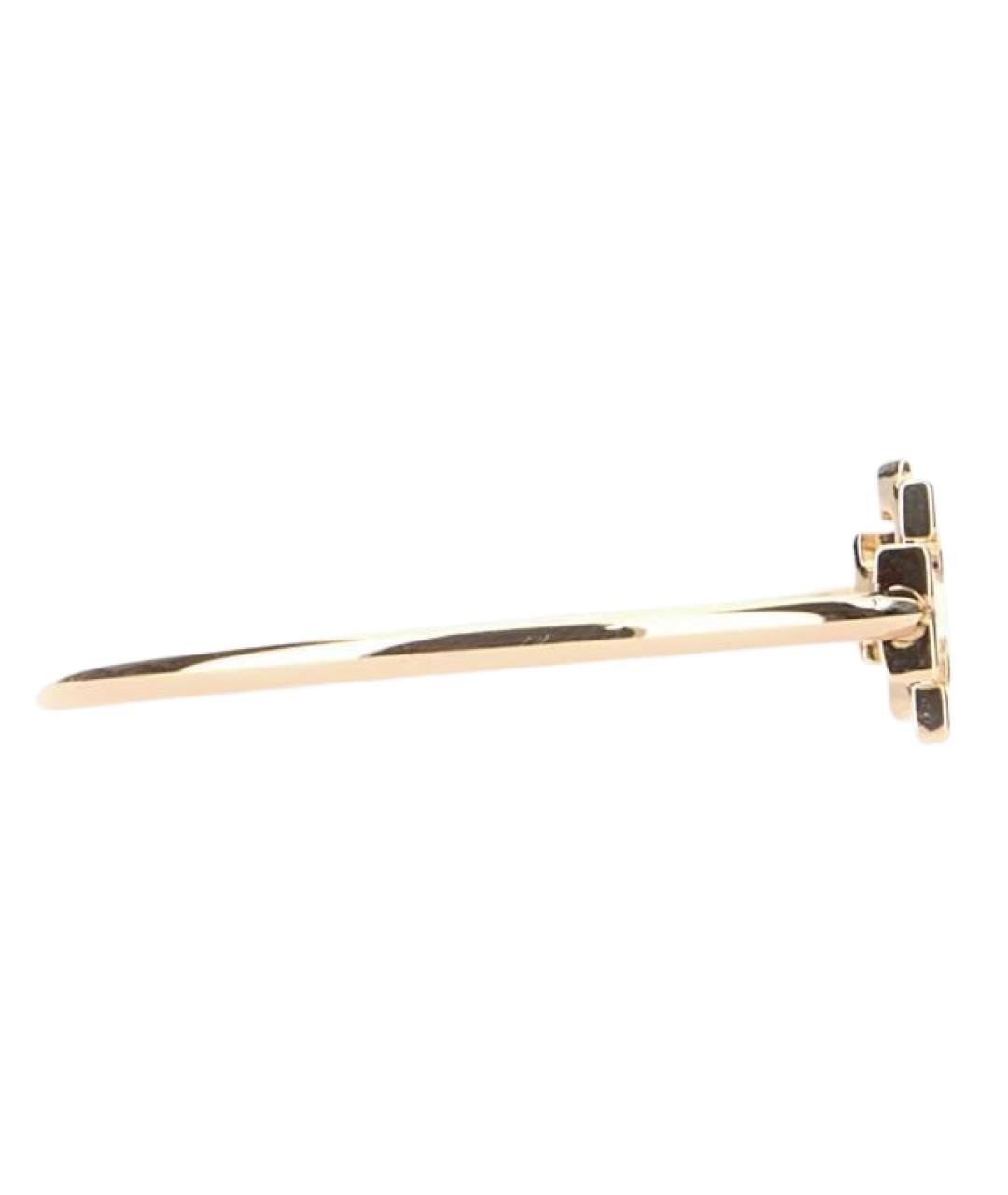 TORY BURCH Золотой латунный браслет, фото 3