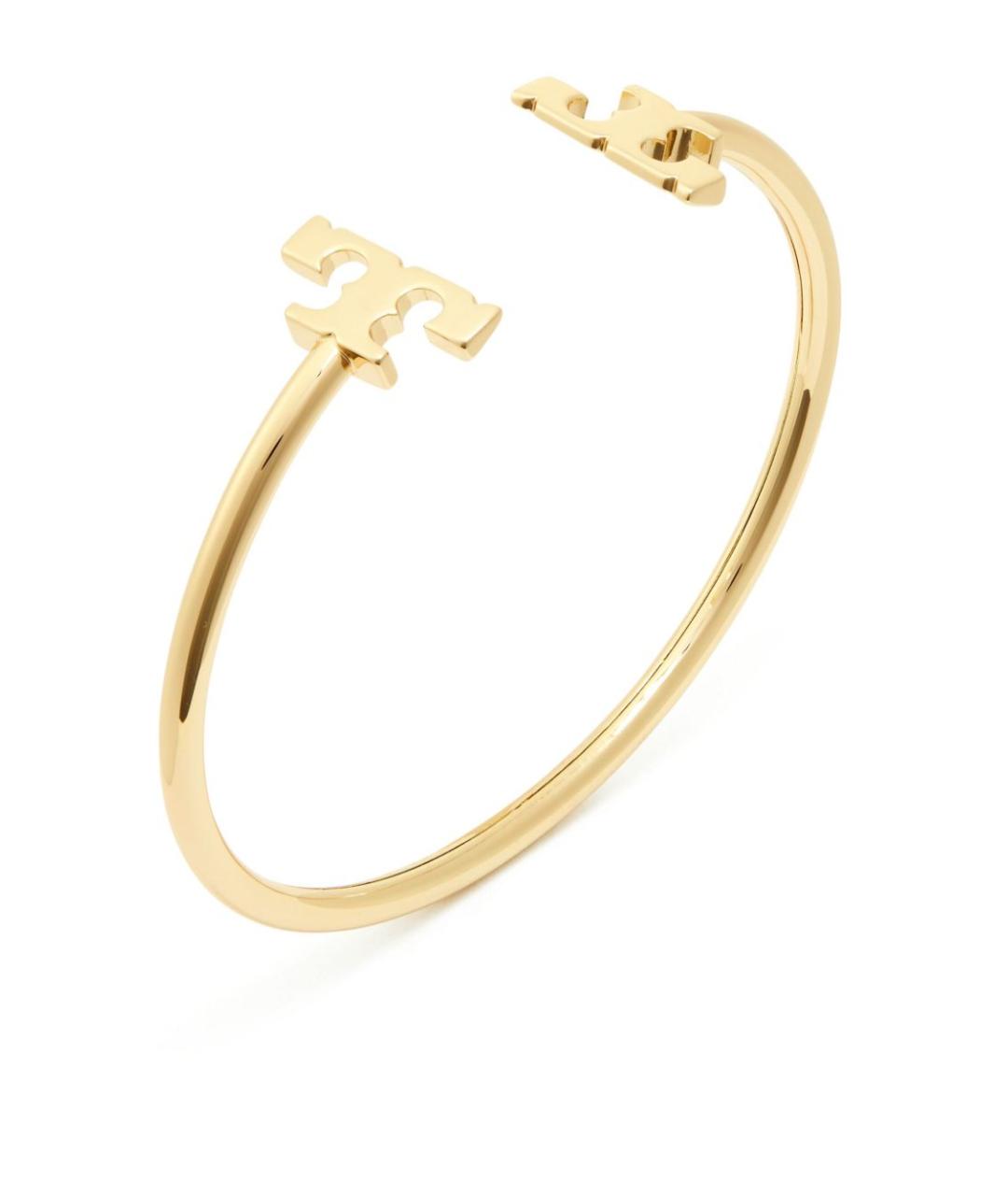 TORY BURCH Золотой латунный браслет, фото 2