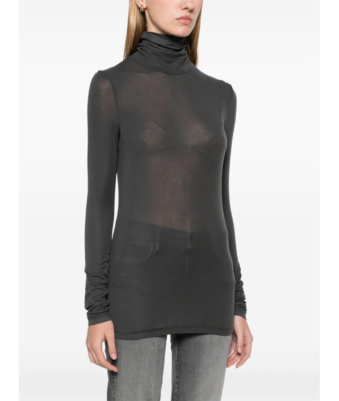 AGOLDE Черная водолазка, фото 3