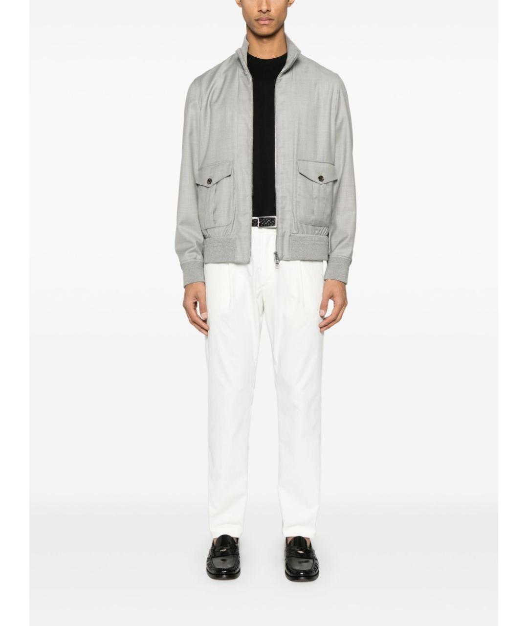 HERNO Черная хлопковая футболка, фото 2