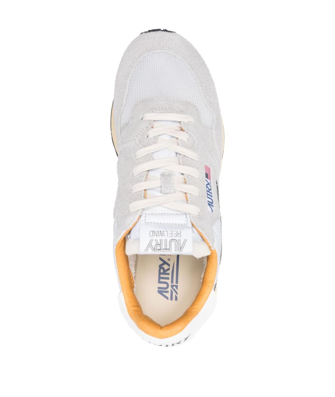 AUTRY Серые замшевые низкие кроссовки / кеды, фото 4