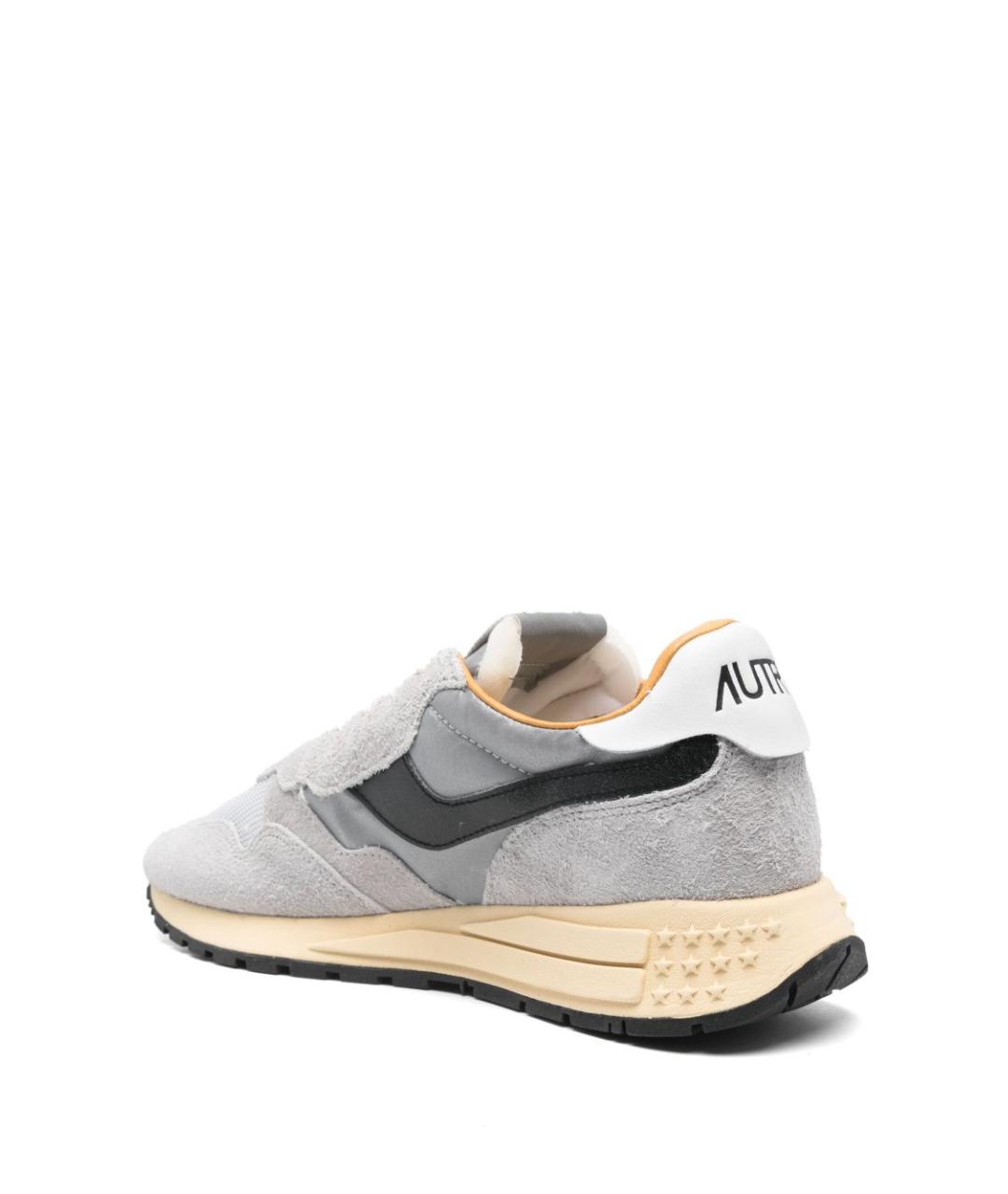 AUTRY Серые замшевые низкие кроссовки / кеды, фото 5