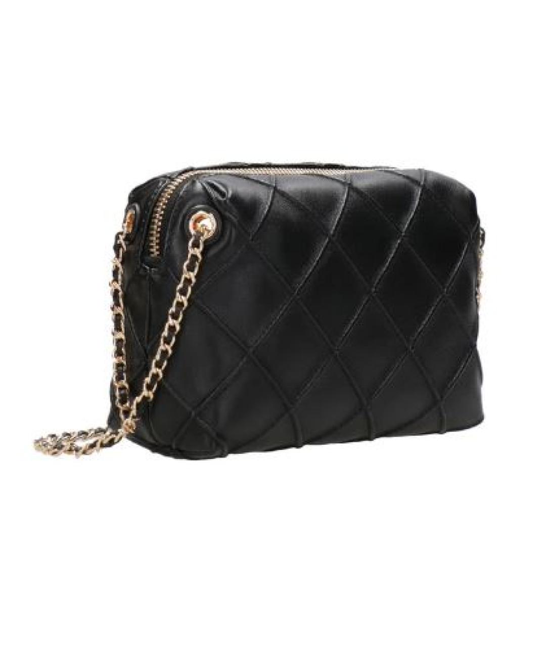 TORY BURCH Черная кожаная сумка через плечо, фото 2