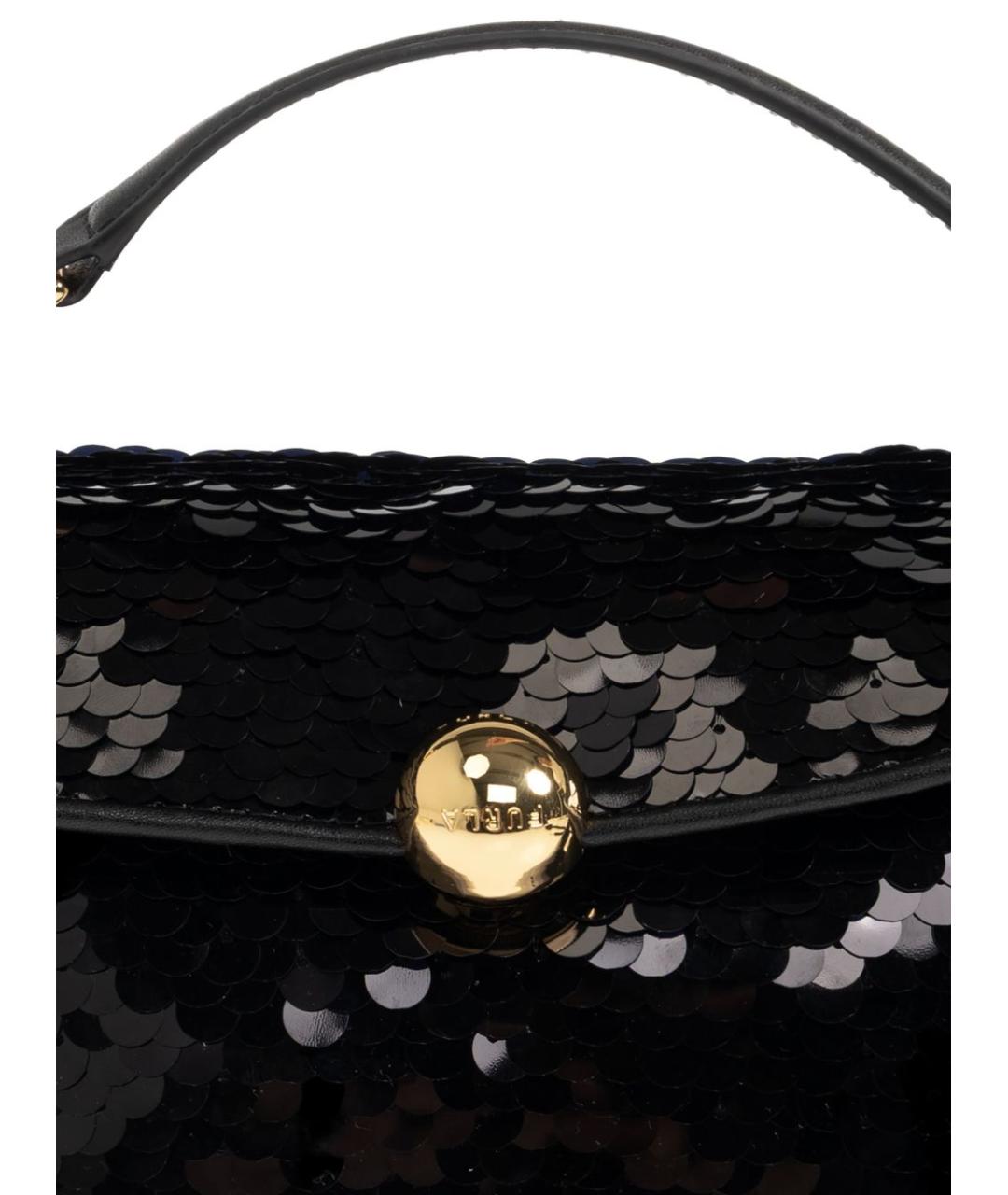 FURLA Черная сумка с короткими ручками, фото 2