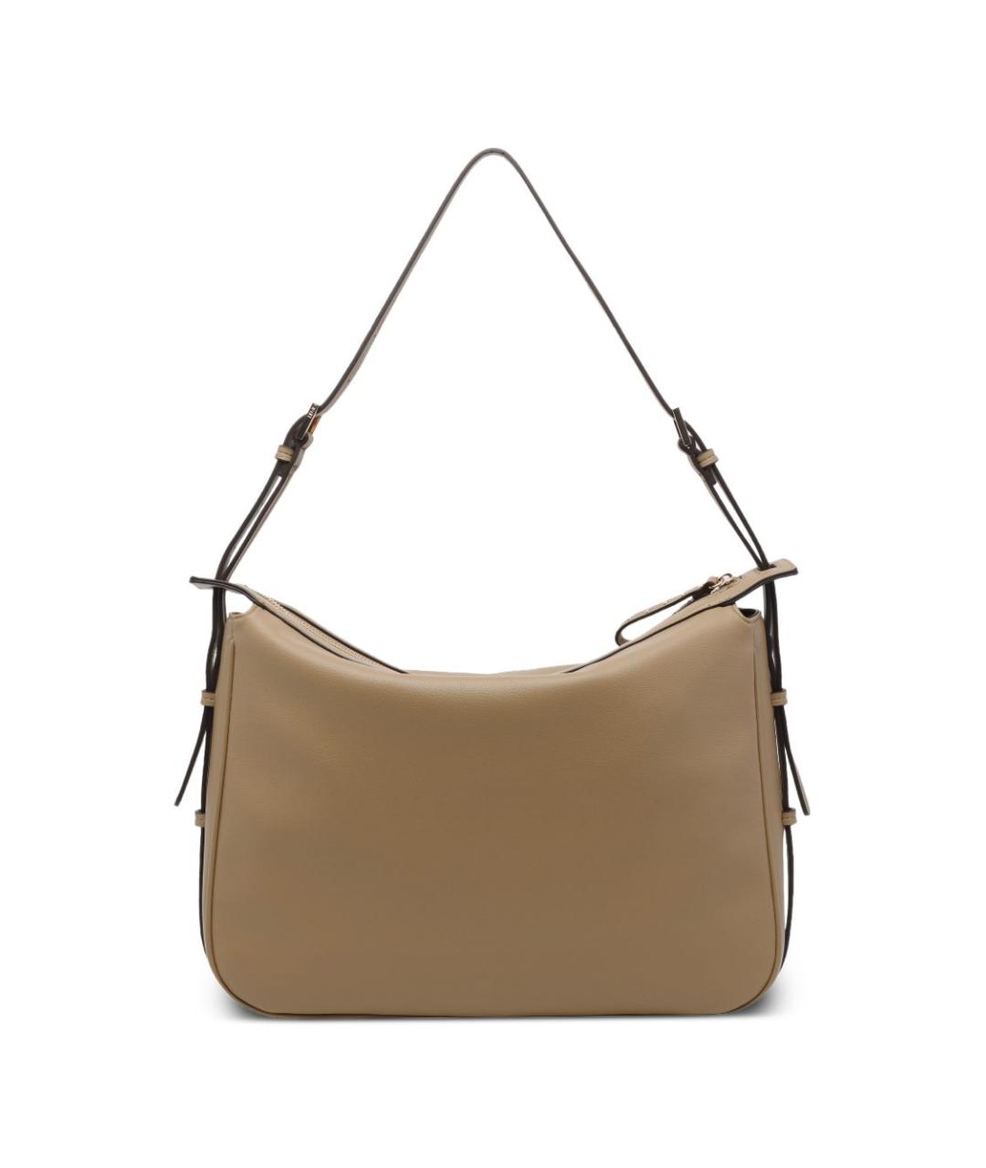 LIU JO Бежевая сумка через плечо из искусственной кожи, фото 4