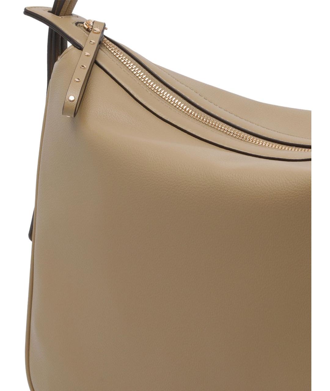 LIU JO Бежевая сумка через плечо из искусственной кожи, фото 2