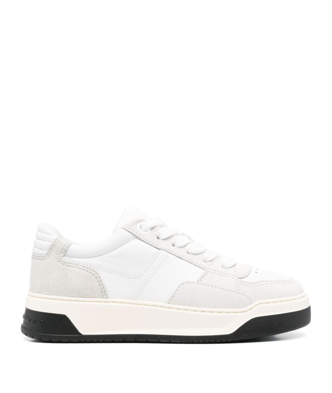 HOGAN Белые низкие ботинки, фото 1