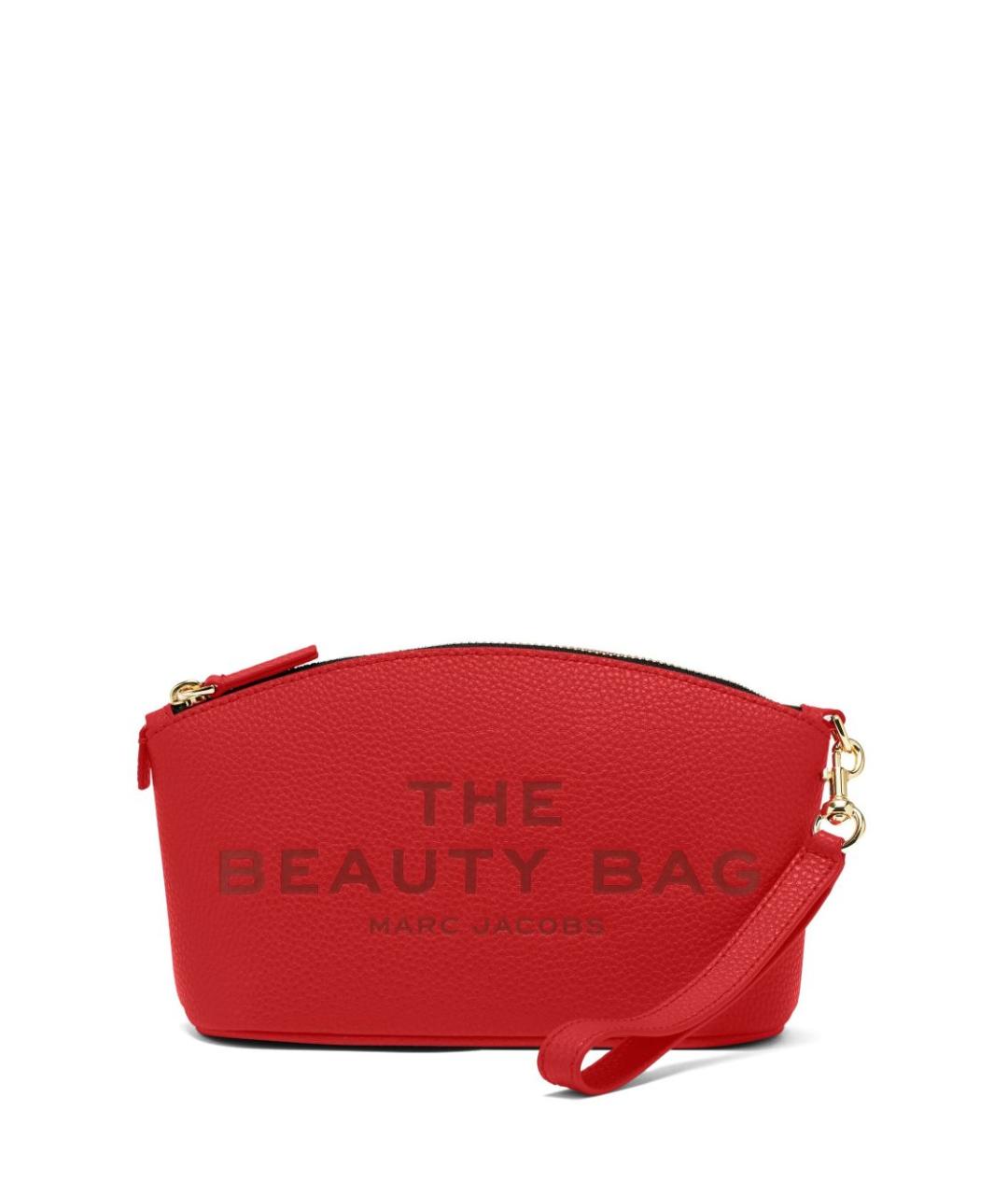 MARC JACOBS Красная кожаная косметичка, фото 4