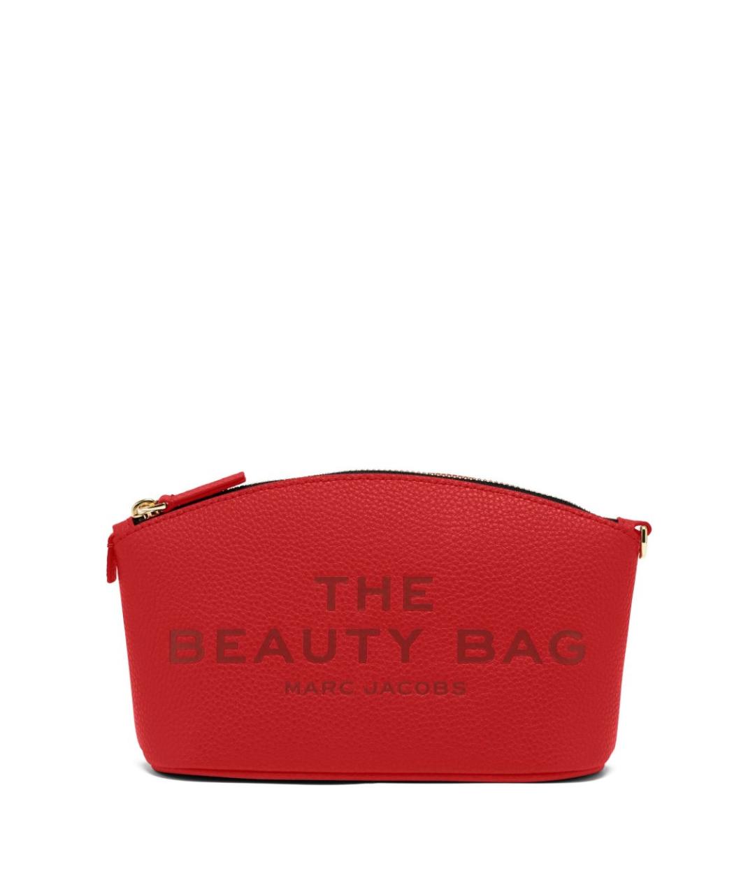 MARC JACOBS Красная кожаная косметичка, фото 1