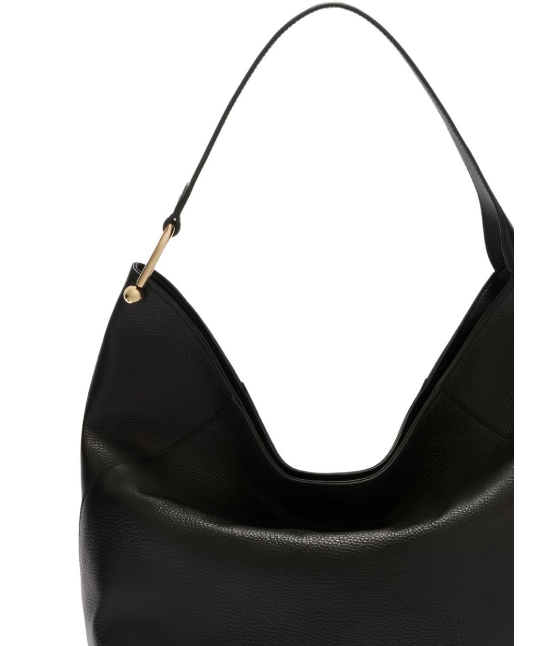 FURLA Черная кожаная сумка через плечо, фото 2