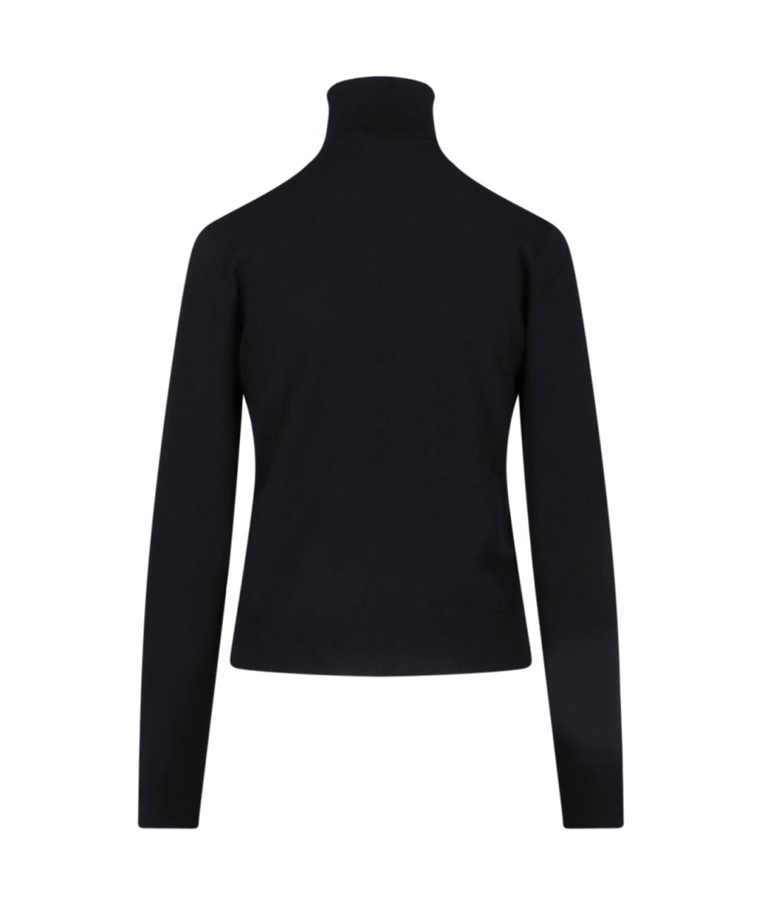 GUCCI Черный шерстяной джемпер / свитер, фото 2