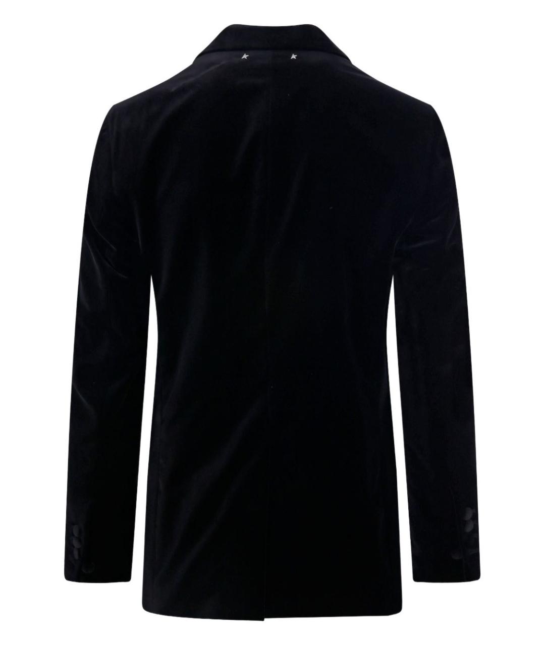 GOLDEN GOOSE DELUXE BRAND Черный бархатный пиджак, фото 2