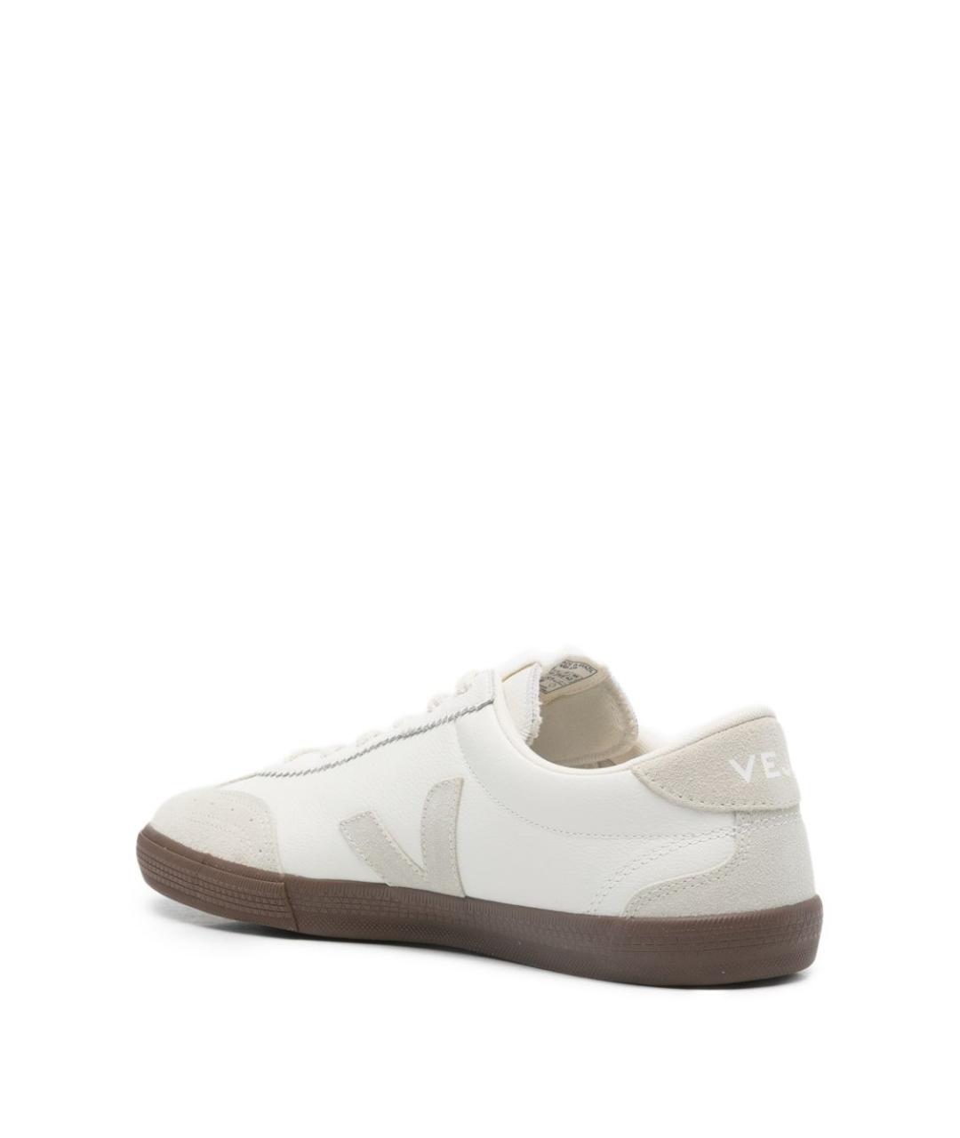 VEJA Белые кожаные низкие кроссовки / кеды, фото 3