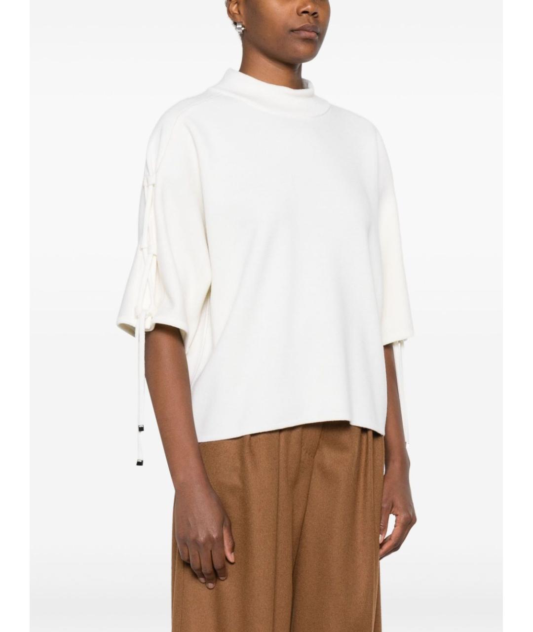 MAX MARA Белый джемпер / свитер, фото 4