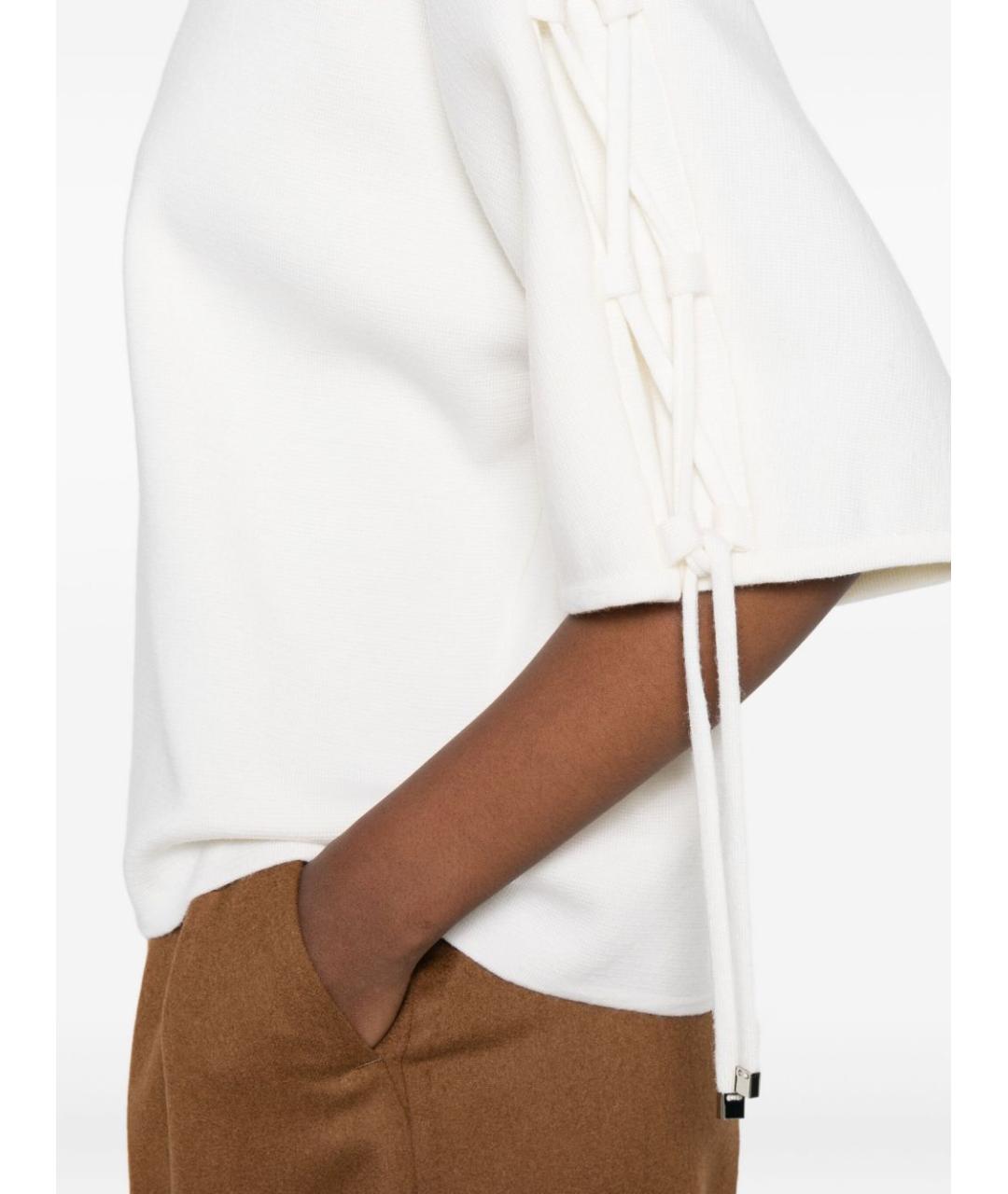 MAX MARA Белый джемпер / свитер, фото 2