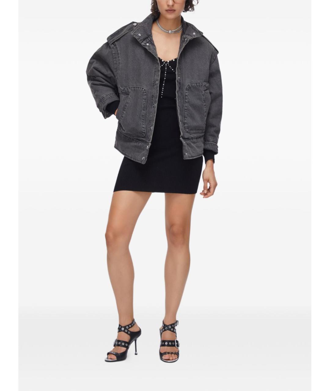 LIU JO Черное вискозное вечернее платье, фото 3