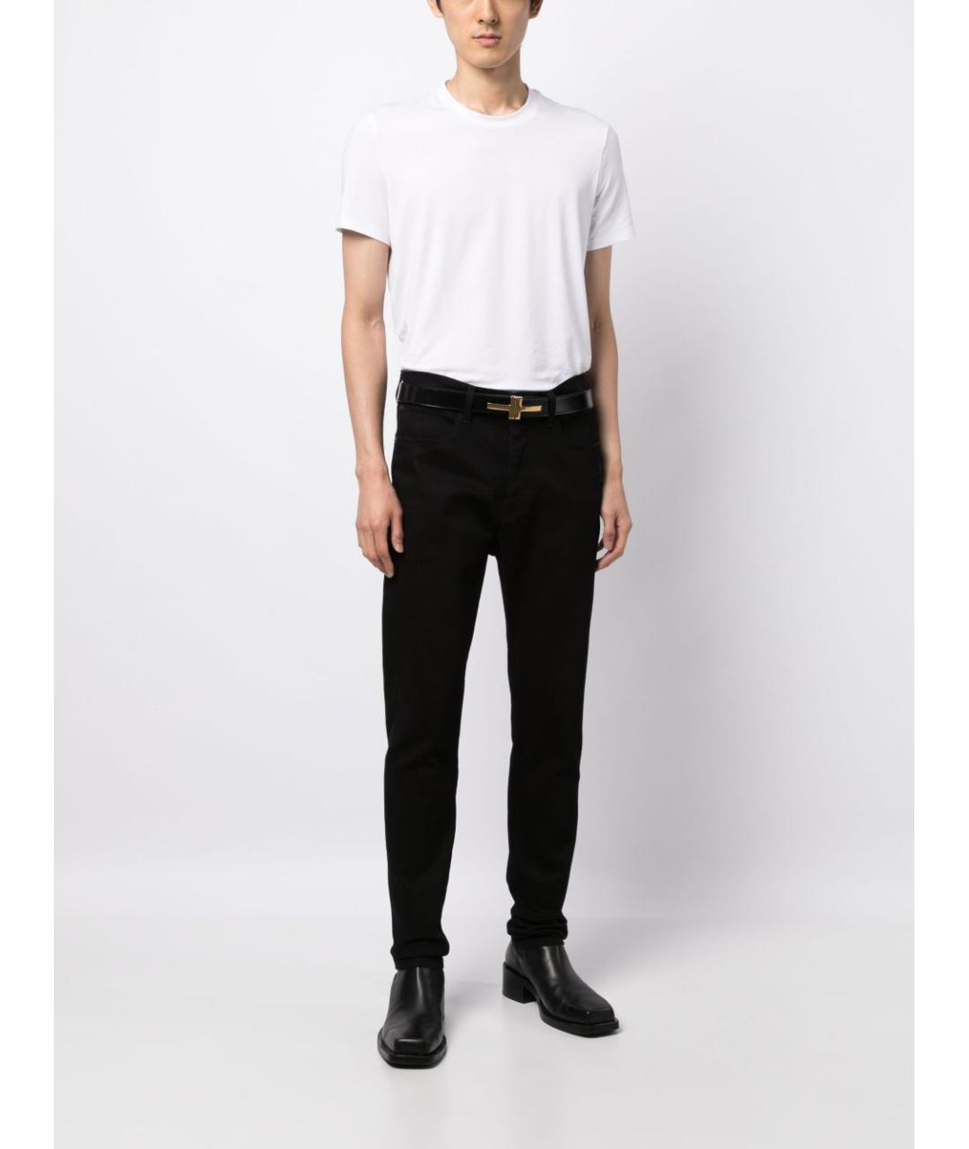 TOM FORD Белая хлопковая футболка, фото 4